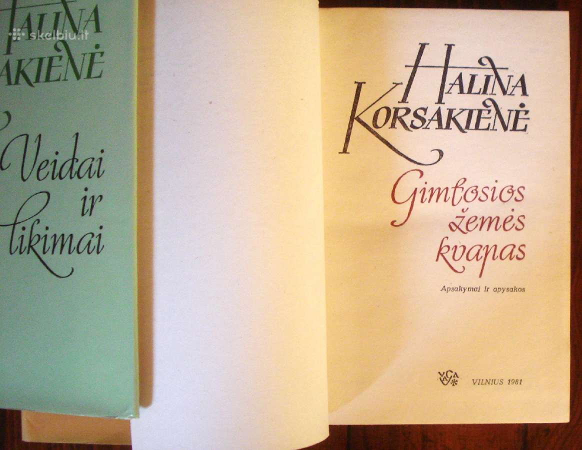Halina Korsakienė Dvi knygos - nuotraukos Nr. 2