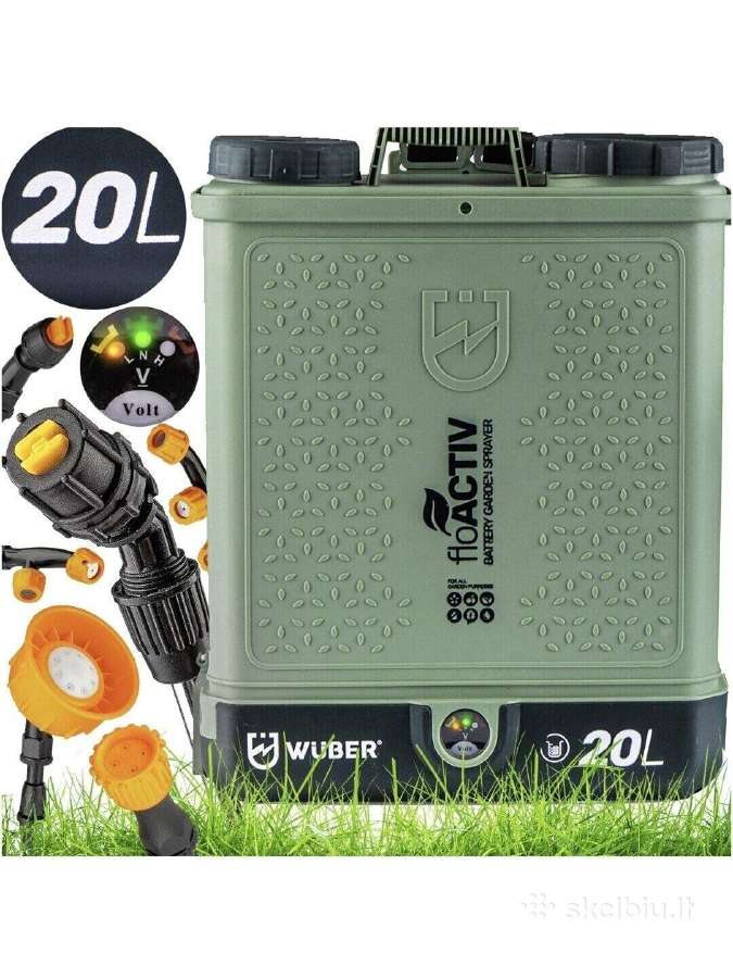 Akumuliatoriniai purkštuvai 5l, 8l, 16l, 20l Wuber - nuotraukos Nr. 8