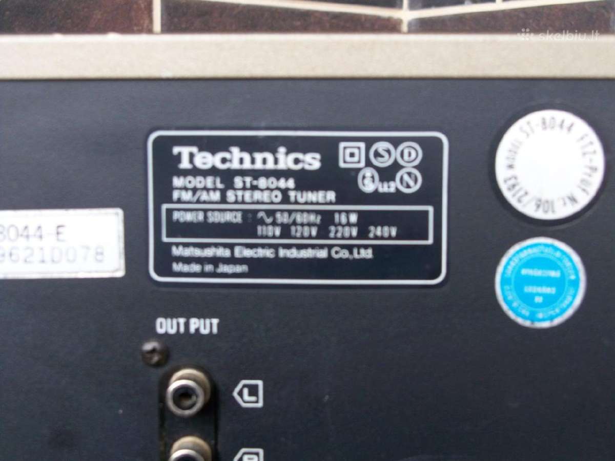 Technics Su- V2a. Sv,st-8044, z22. Su-a800. - nuotraukos Nr. 25