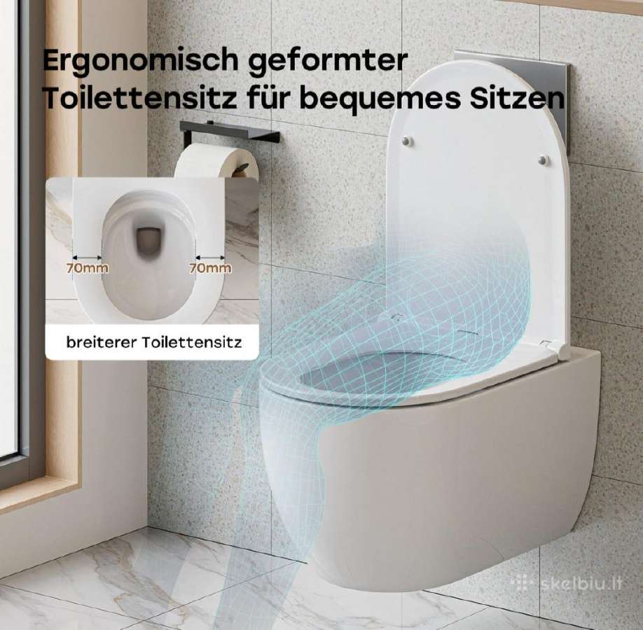 Naujas pakabinamas unitazas Horow - nuotraukos Nr. 4