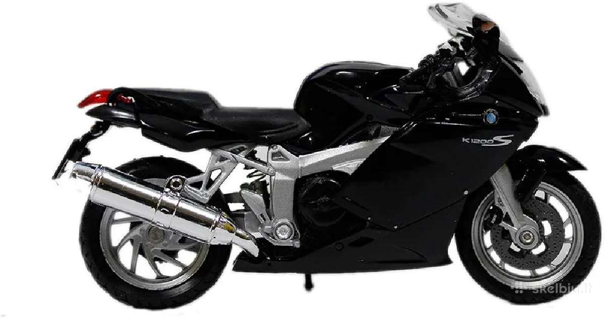 Motociklas Bmw K1200s 1:18 - nuotraukos Nr. 5