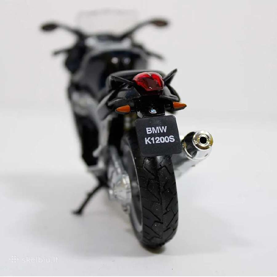 Motociklas Bmw K1200s 1:18 - nuotraukos Nr. 3