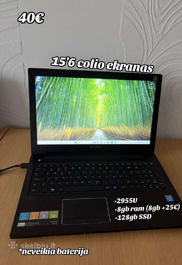 Biudžetiniai laptopai 35-180 eur - nuotraukos Nr. 25