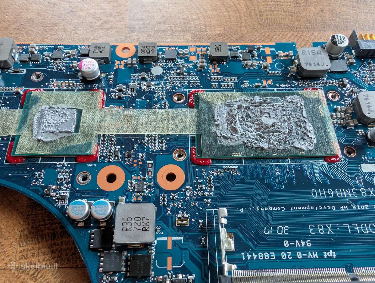 Hp Probook 470 G4 Motininė Plokštė su aušintuvu
