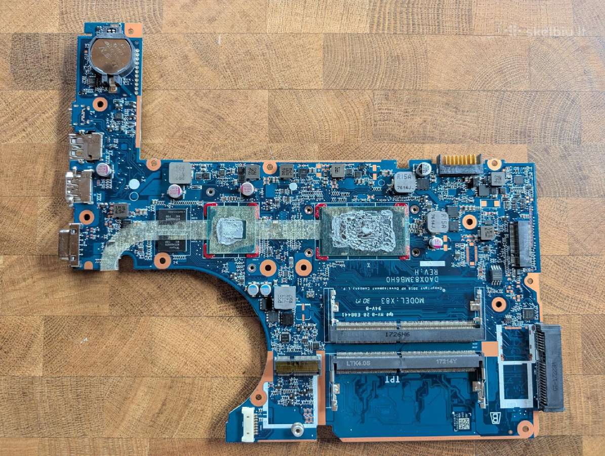 Hp Probook 470 G4 Motininė Plokštė su aušintuvu - nuotraukos Nr. 2