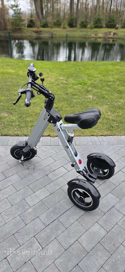 Sulankstomas elektrinis triratis paspirtukas 250w