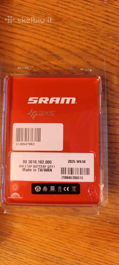 Sram AXS akumuliatorius Naujas+ pakrovėjas pigiai! - nuotraukos Nr. 3