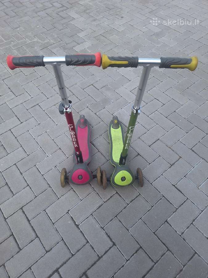 Vakiški paspirtukai. Kaina už abu