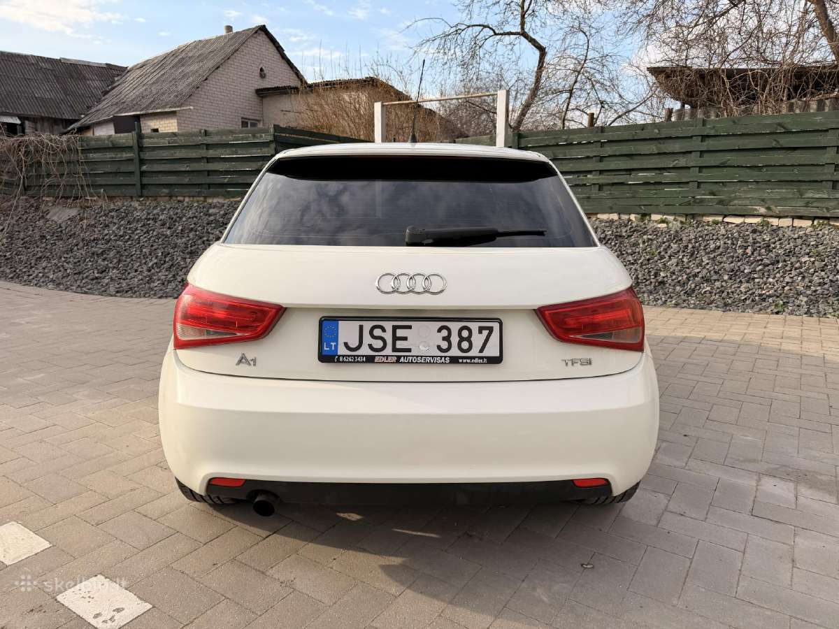 Audi A1 2010m. benzinas 1.2l 63kw - nuotraukos Nr. 4