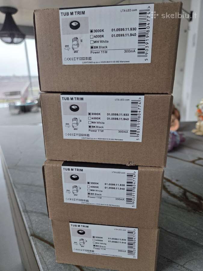 Nauji LED šviestuvai Ltx -LED, 4vnt
