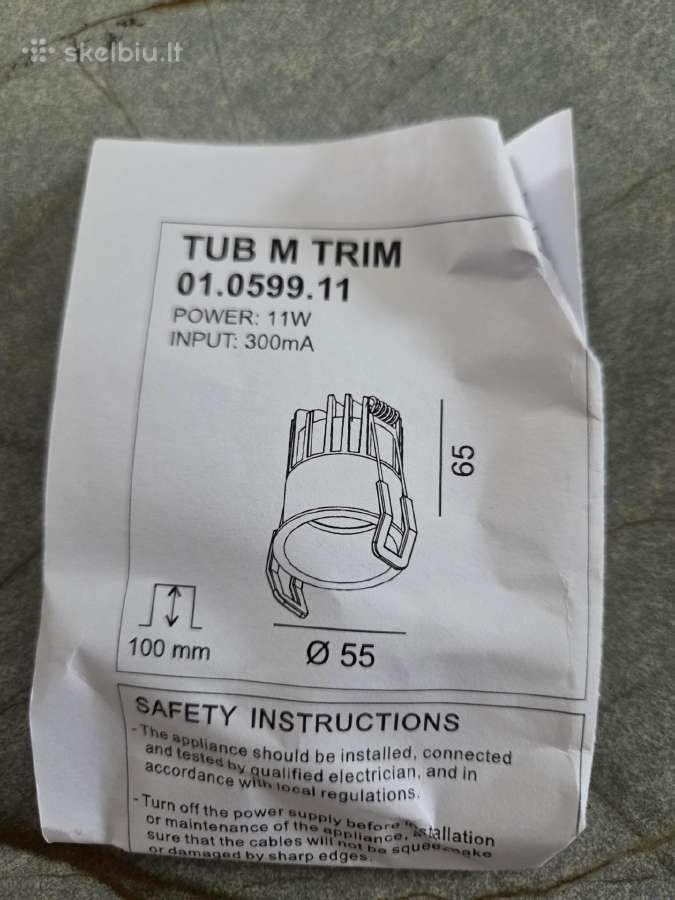 Nauji LED šviestuvai Ltx -LED, 4vnt - nuotraukos Nr. 4