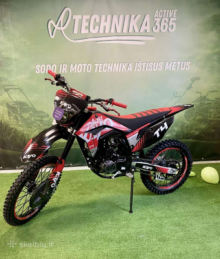 Naujas Kayo krosinis motociklas Ts90 Tt125 Tt140 - nuotraukos Nr. 16