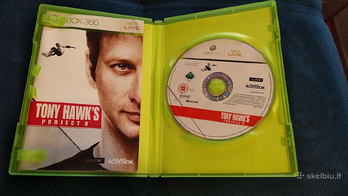 Xbox 360 tony hawks project 8 - nuotraukos Nr. 3