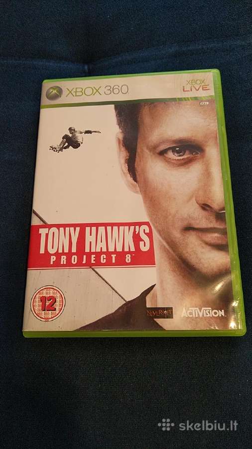 Xbox 360 tony hawks project 8