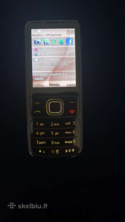 Nokia 6700 Classic auksine pilnai originali - nuotraukos Nr. 6