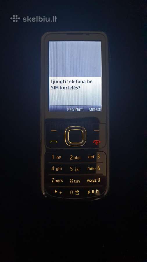 Nokia 6700 Classic auksine pilnai originali - nuotraukos Nr. 3