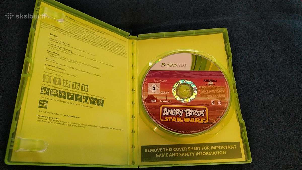 Xbox 360 angry birds star wars - nuotraukos Nr. 3