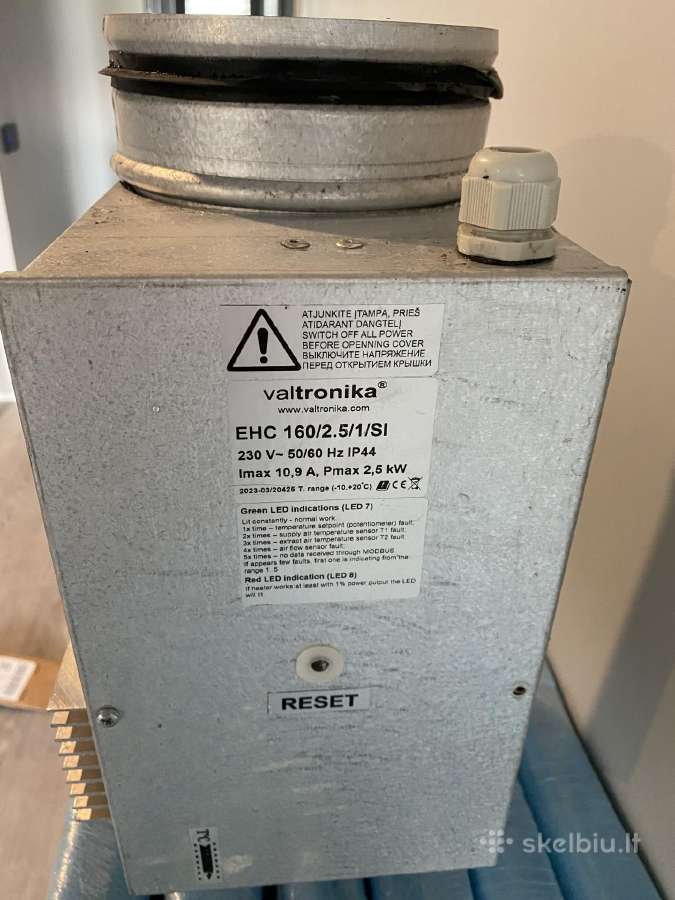 Elektrinis šildytuvas Valtronika Ehc