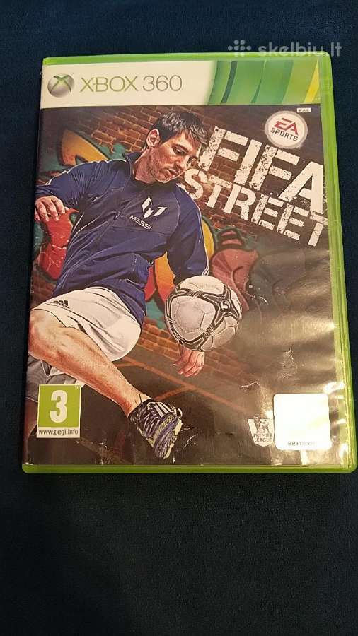 Xbox 360 fifa street žaidimas