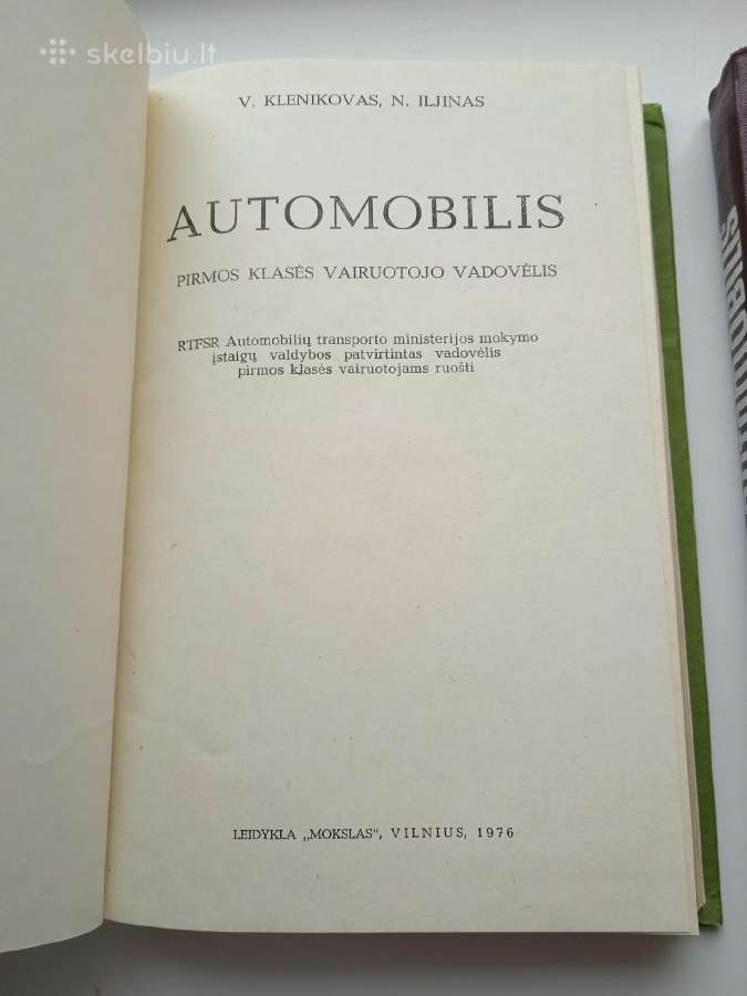 Vairuotojo vadovėliai - nuotraukos Nr. 2