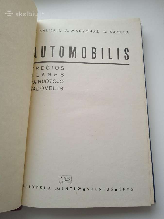 Vairuotojo vadovėliai - nuotraukos Nr. 4