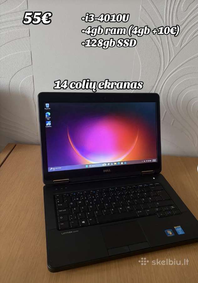 Biudžetiniai laptopai 35-250 eur - nuotraukos Nr. 24