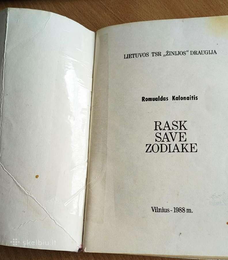 "Rask save zodiake" R. Kalonaitis - nuotraukos Nr. 2