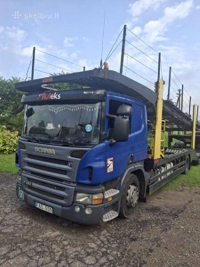 Scania P420 2007 m Autovėžis Euro 5 - nuotraukos Nr. 2