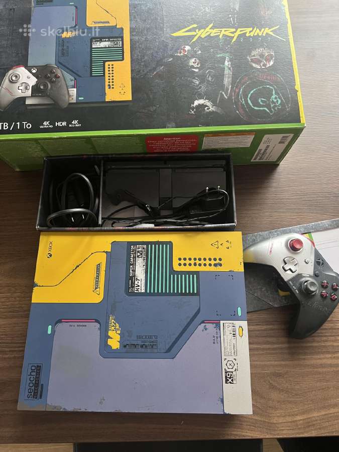 Xbox one x cyberpunk 2077 - nuotraukos Nr. 5