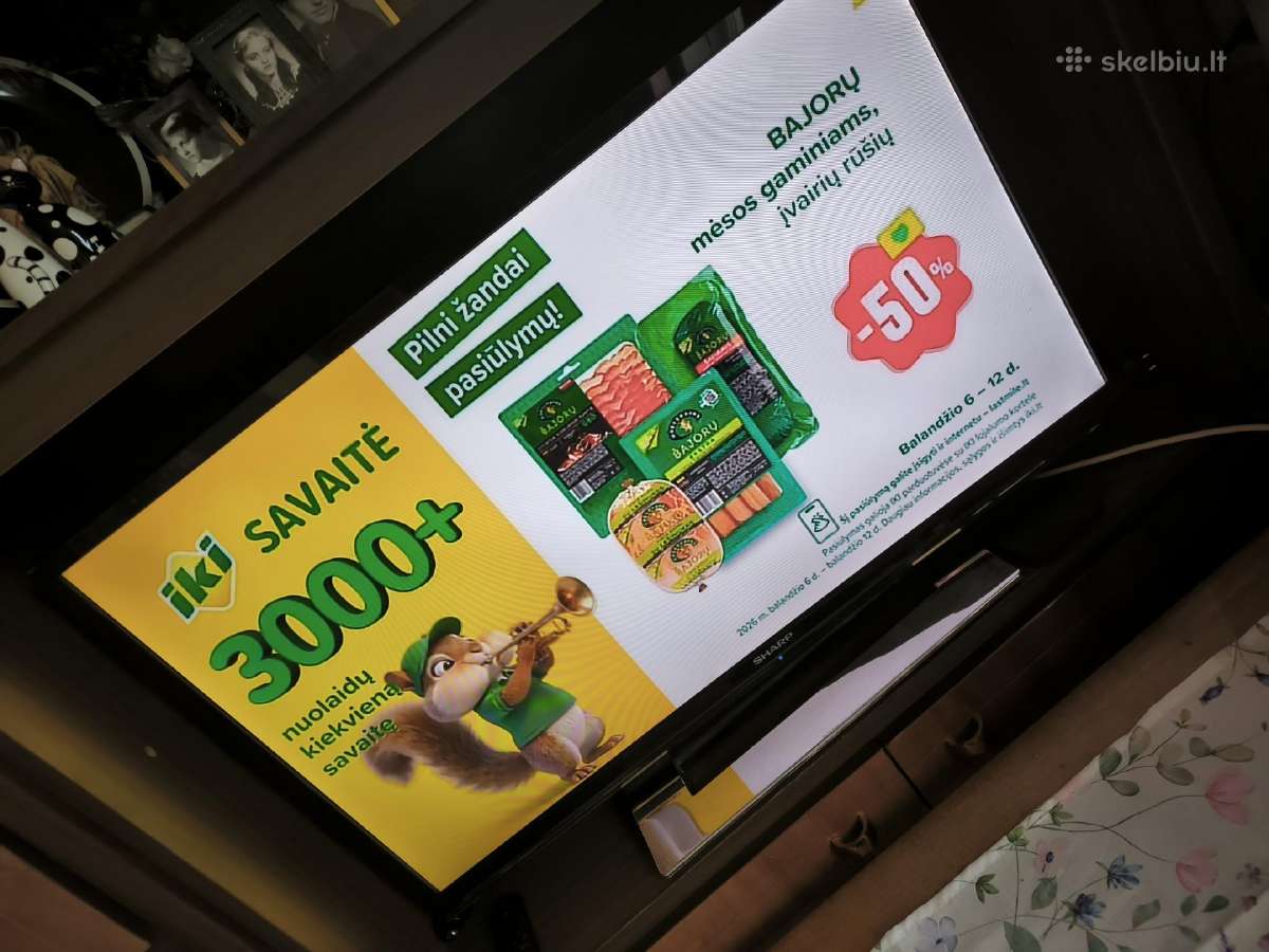 Geras TV 1 Metro Ekranas Rodo Puikiai ! - nuotraukos Nr. 5