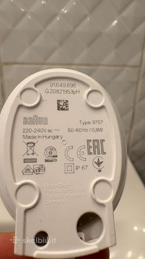 Oral-b Star Wars elektrinis dantų šepetėlis - nuotraukos Nr. 2