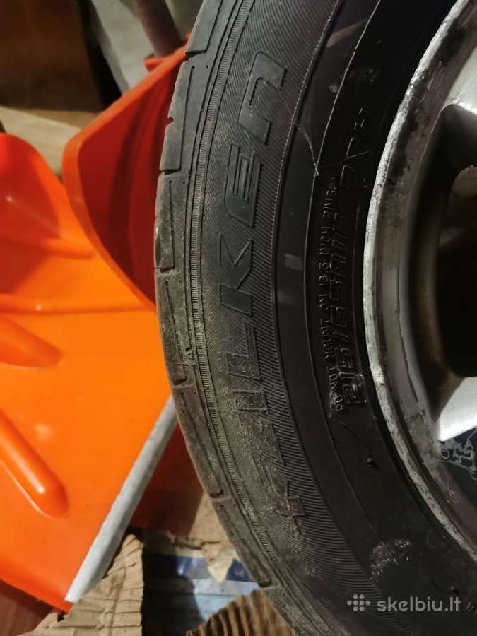 Dodge R16 orginalūs su vasarinėm padangom - nuotraukos Nr. 4