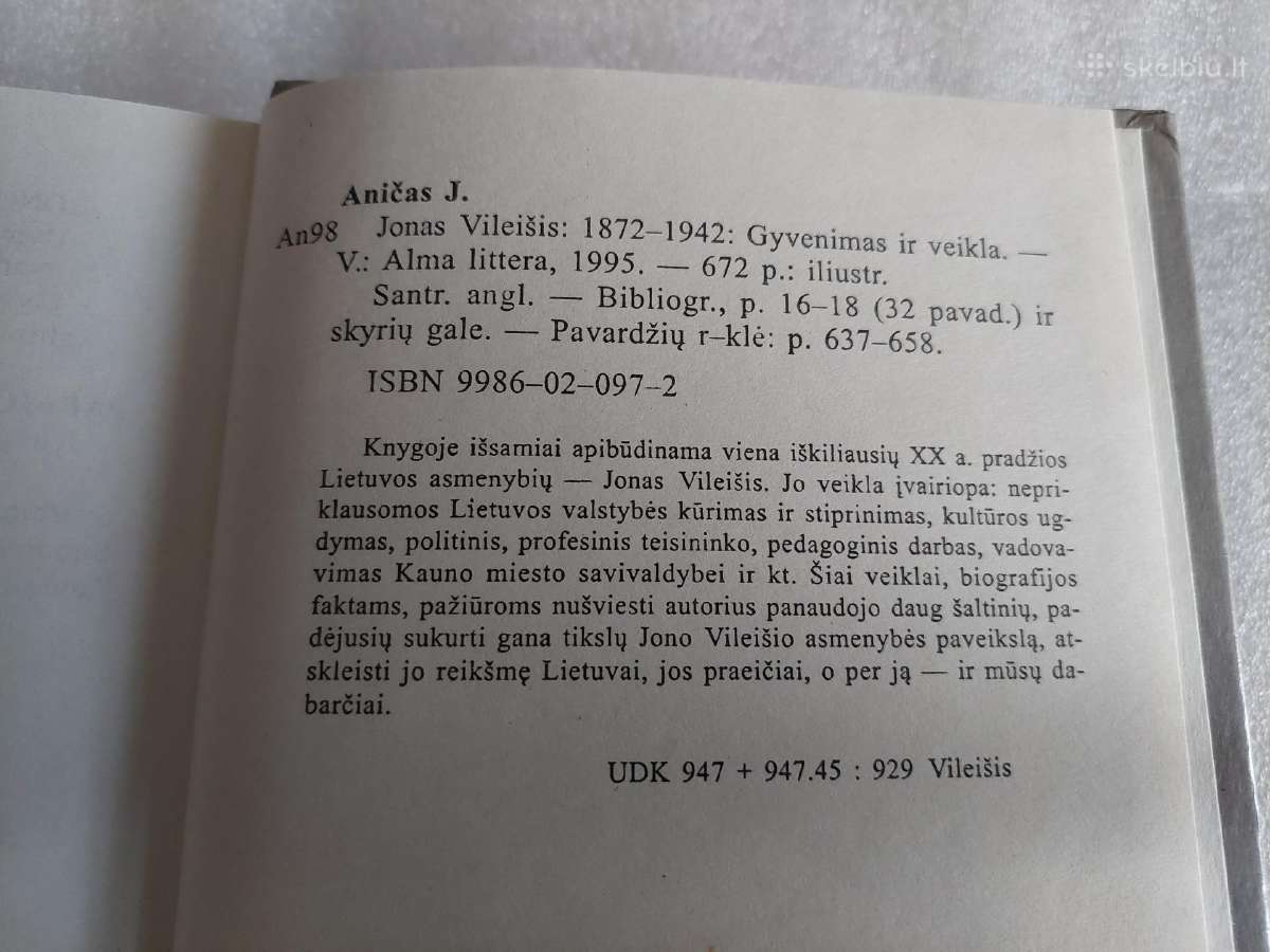 Jonas Vileišis 1872-1942 - nuotraukos Nr. 5
