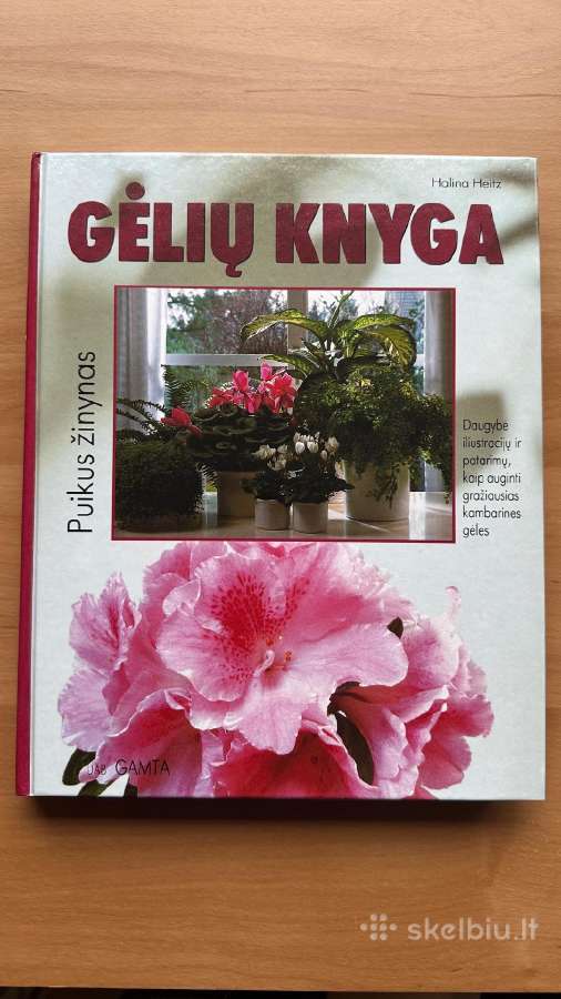 Gėlių knyga - puikus žinynas