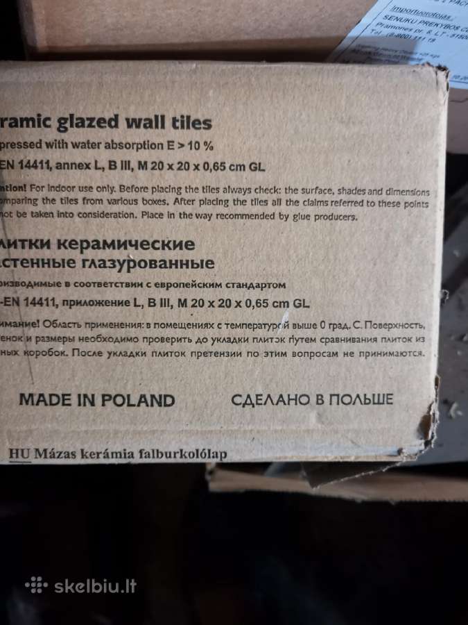 Naujos keraminės plytelės - nuotraukos Nr. 2
