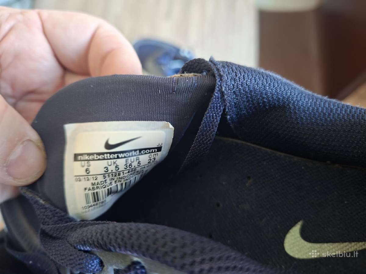 Nike kedukai 36 dydžio berniukui - nuotraukos Nr. 4