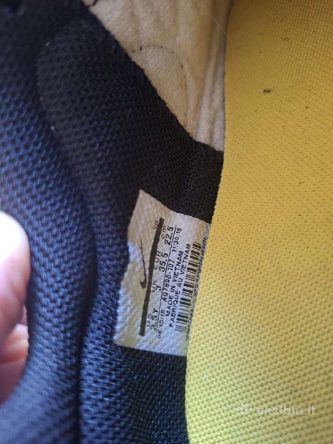 Nike kedukai futbolui 35dydžio - nuotraukos Nr. 3
