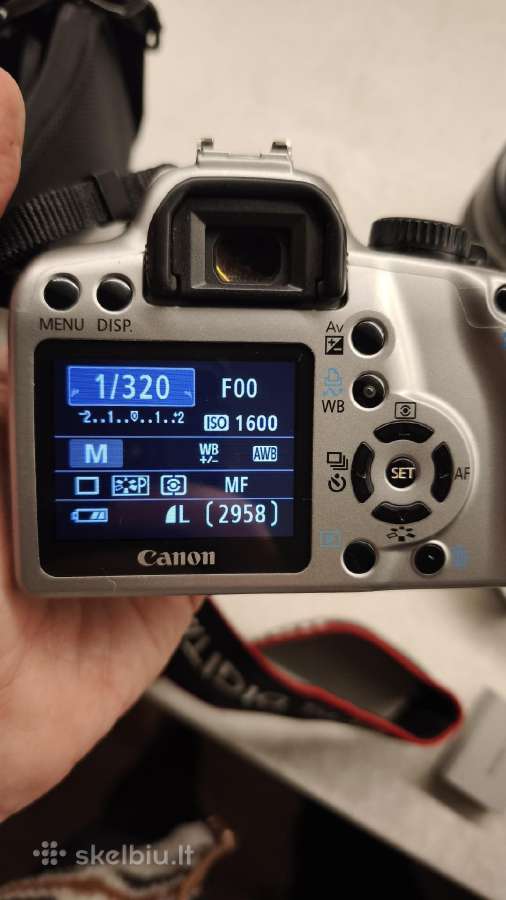 Canon EOS 1000d (Rebel XS) fotoaparatas. - nuotraukos Nr. 4