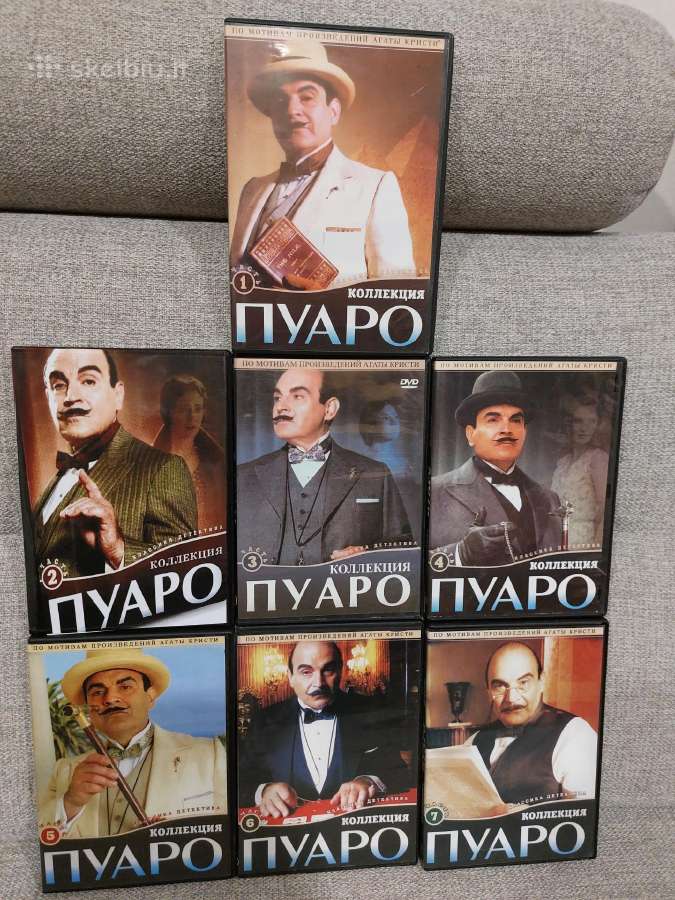 E. Puaro dvd klasikos kolekcija