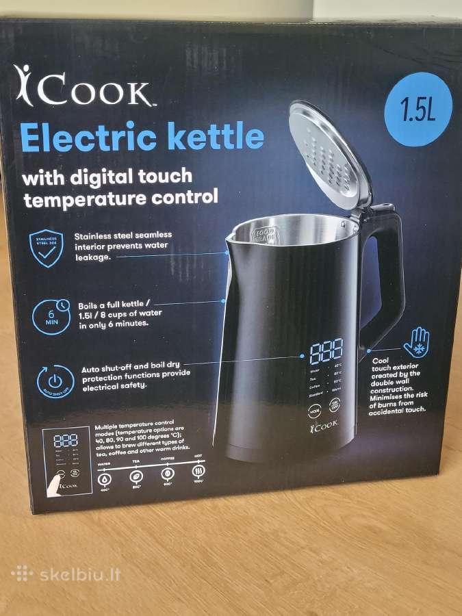 Elektrinis virdulys icook - nuotraukos Nr. 5