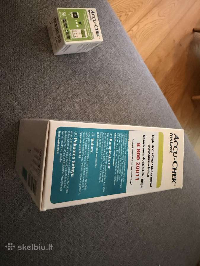 Accu-check gliukozės kiekio matuoklis - nuotraukos Nr. 4