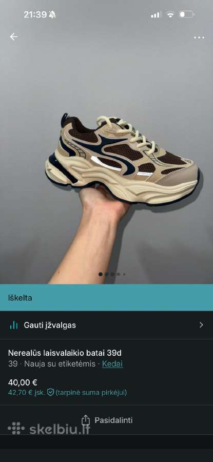 Nauji laisvalaikio batai 39 d - nuotraukos Nr. 5