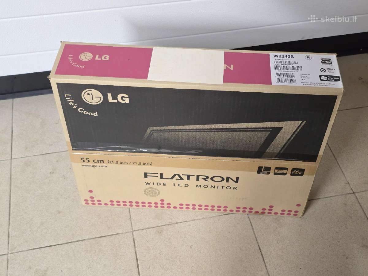Naujas LG monitorius Fullhd