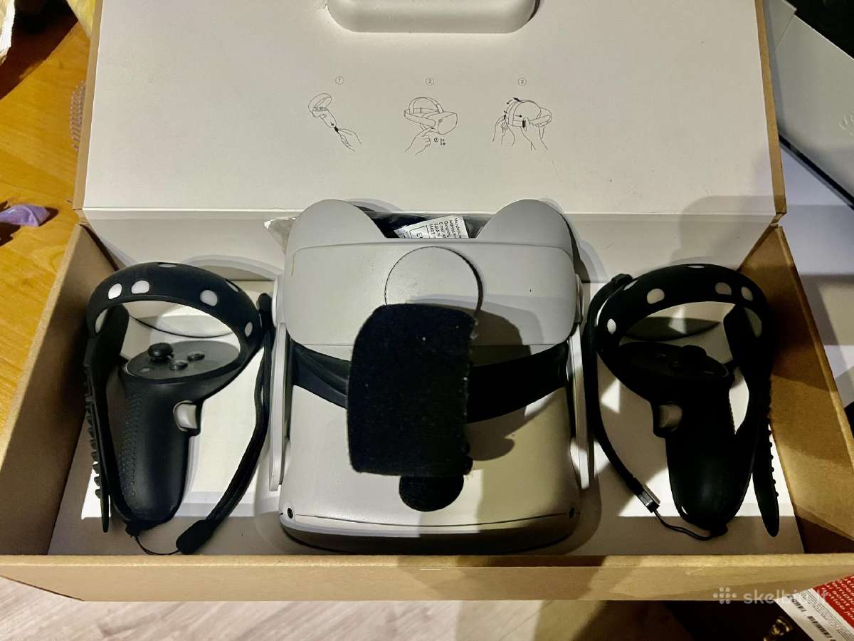 Vr meta quest 256gb su pagerinimais ir daug zaidim