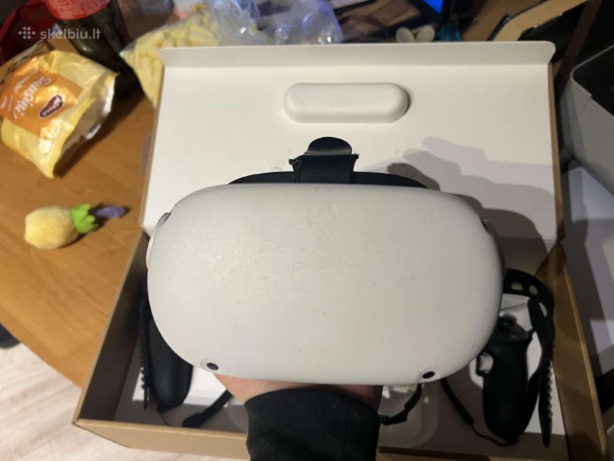 Vr meta quest 256gb su pagerinimais ir daug zaidim - nuotraukos Nr. 2