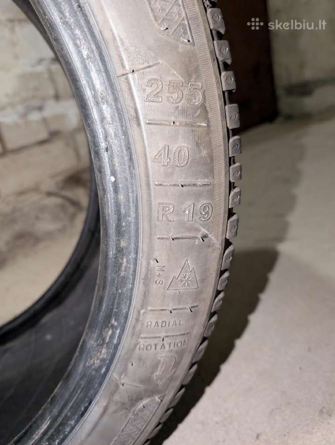 Padangos Wintrac Pro / Krisalp Hp3 255/40 R19 - nuotraukos Nr. 4