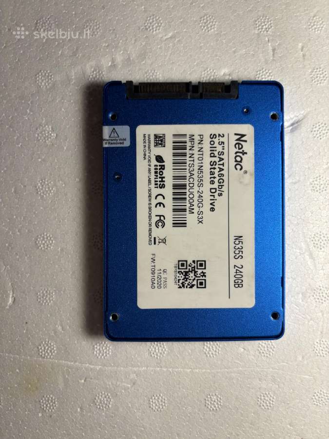Parduodu HDD, SSD, RAM Kaina derinama. - nuotraukos Nr. 2