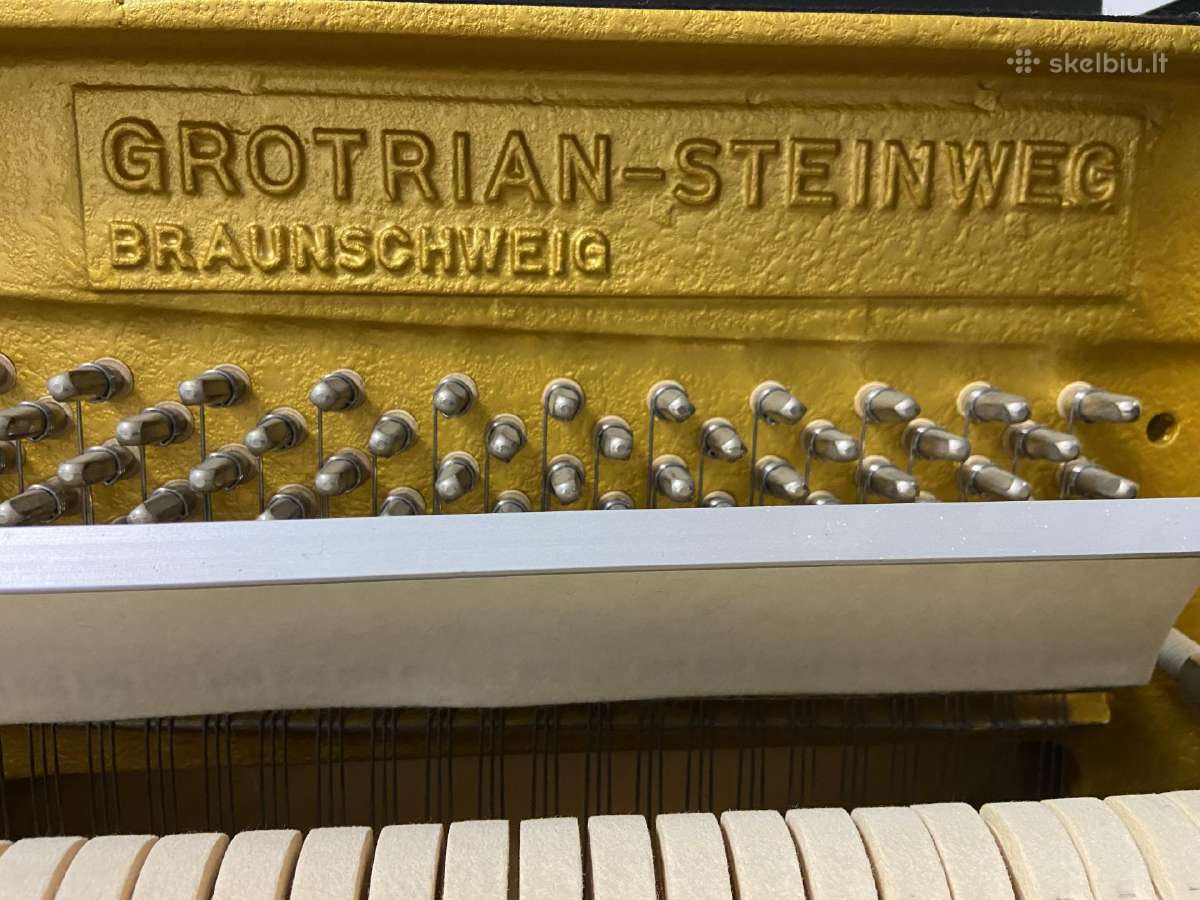 Grotrian Steinweg mod. 110 Vokietija Renner 1990 m - nuotraukos Nr. 5