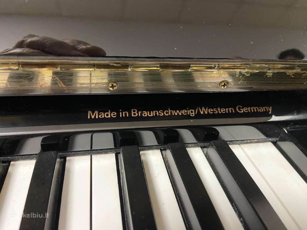 Grotrian Steinweg mod. 110 Vokietija Renner 1990 m - nuotraukos Nr. 2