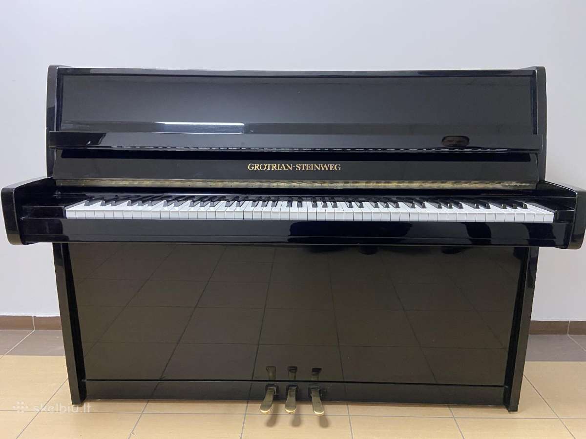 Grotrian Steinweg mod. 110 Vokietija Renner 1990 m - nuotraukos Nr. 3